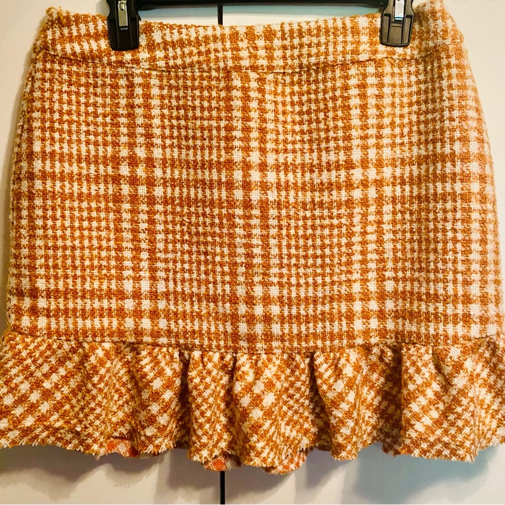 Chic Naked Zebra Tweed Skirt - Picture 1 of 3